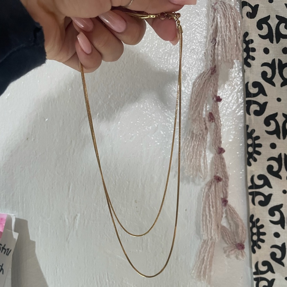 New Gold necklace